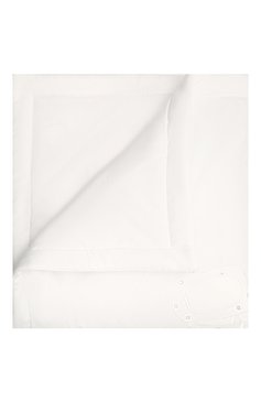 Детского одеяло GIVENCHY белого цвета, арт. H90082 | Фото 1 (Материал: Текстиль, Хлопок; Региональные ограничения белый список (Axapta Mercury): RU; Материал сплава: Проставлено; Нос: Не проставлено)
