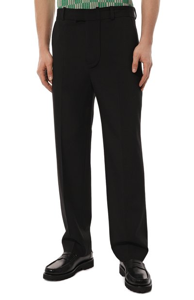 Шерстяные брюки JACQUEMUS, арт. 22H225PA012/1075BLACK, фото 3