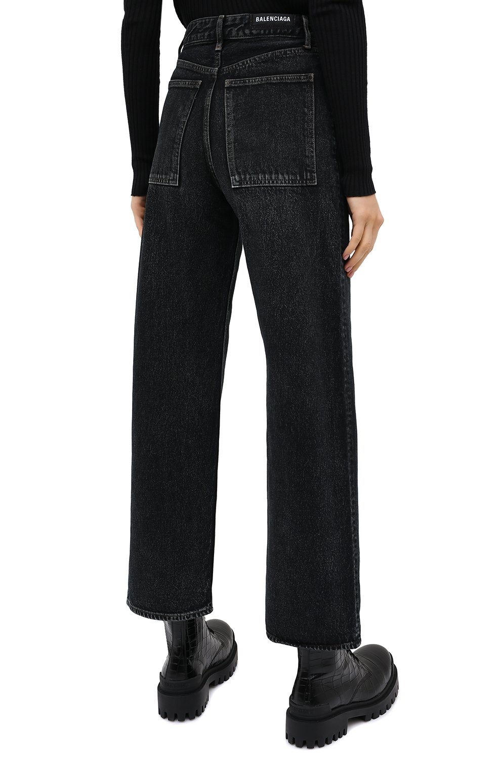Джинсы BALENCIAGA темно-синего цвета по цене 45300 руб., арт. 626098/TIW25, фото 5 Джинсы BALENCIAGA, арт. 626098/TIW25, фото 5
