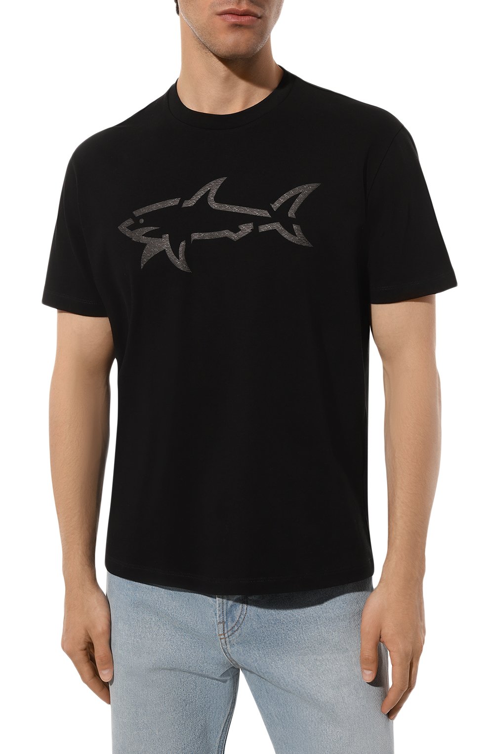 Хлопковая футболка PAUL&SHARK, арт. 14311653/011, фото 3