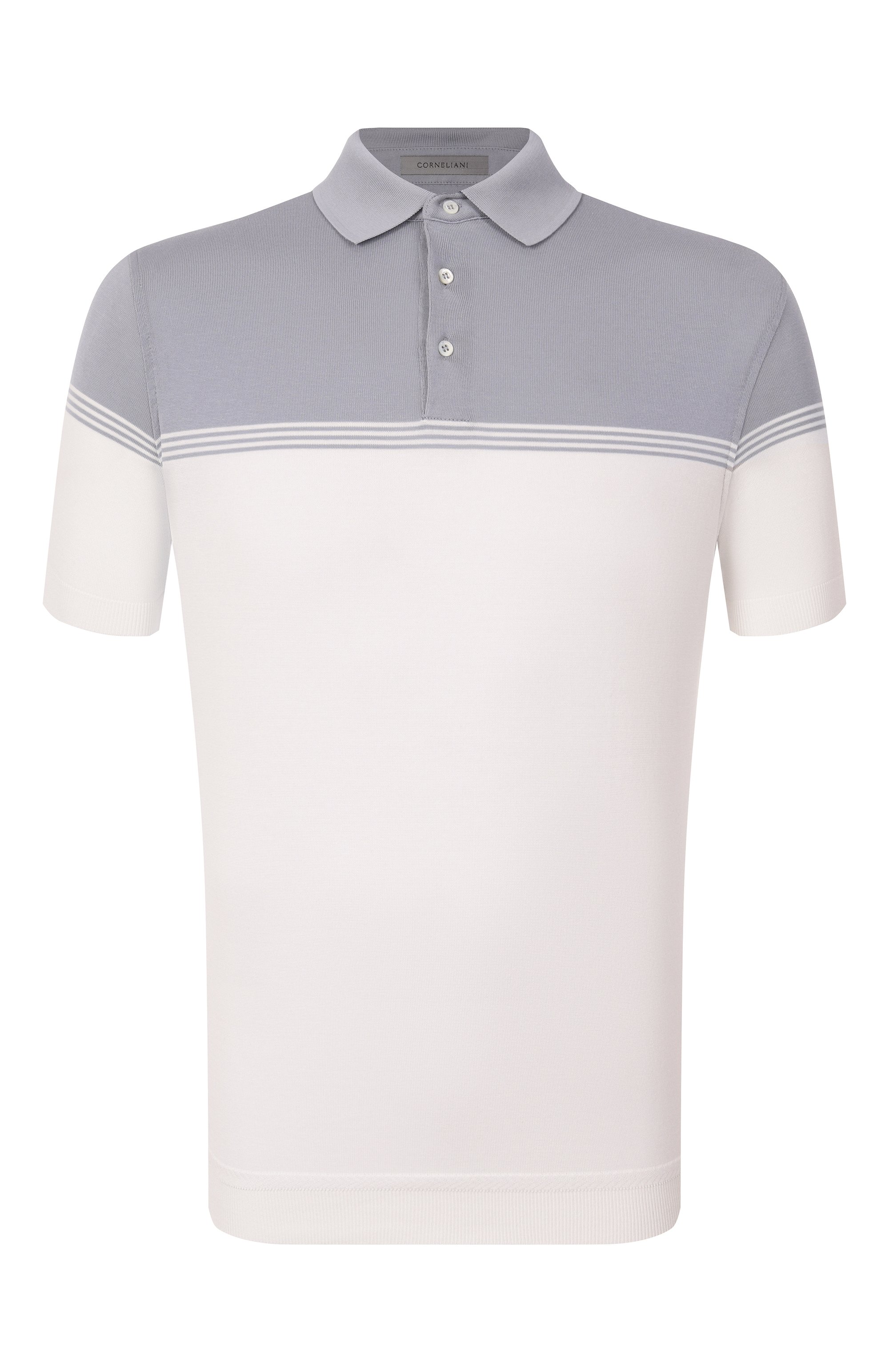 Хлопковое поло CORNELIANI, арт. 25G526-2525002, фото 1