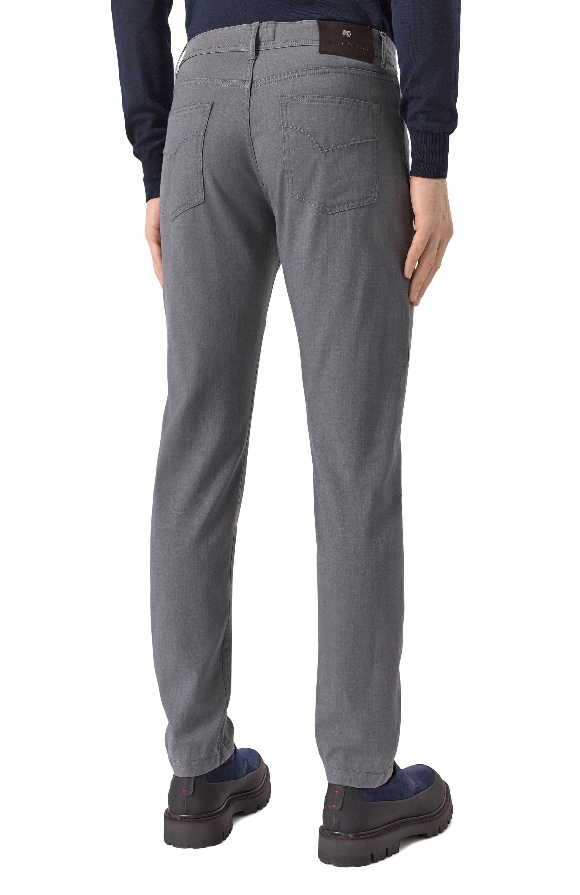 Шерстяные брюки MARCO PESCAROLO, арт. NERAN0M/5123, фото 4