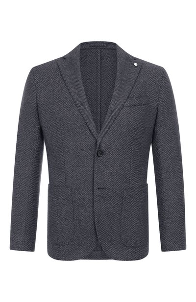 Мужской пиджак из шерсти и хлопка L.B.M. 1911, арт. 2887/55515