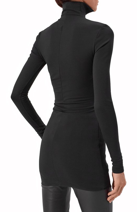 Платье из вискозы The Attico 260WCA00476/RYY002AA Чёрный  260WCA00476/RYY002AA Фото 4