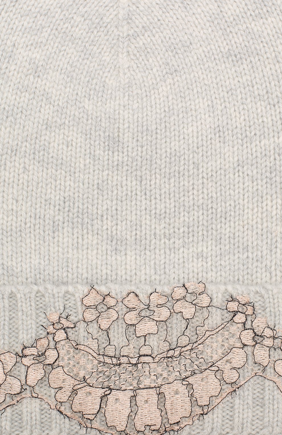 Кашемировая шапка бини с кружевной отделкой VINTAGE SHADES, арт. 13157A, фото 3