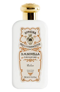 Крем для тела relax (250ml) SANTA MARIA NOVELLA бесцветного цвета, арт. SMN3180903 | Фото 1 (Назначение: Для тела; Региональные ограничения белый список (Axapta Mercury): Не проставлено; Нос: Не проставлено; Тип продукта: Кремы)