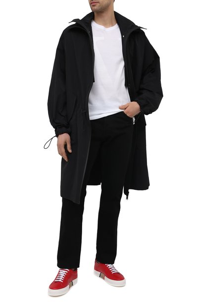 Кожаные кеды BURBERRY, арт. 8037194, фото 2