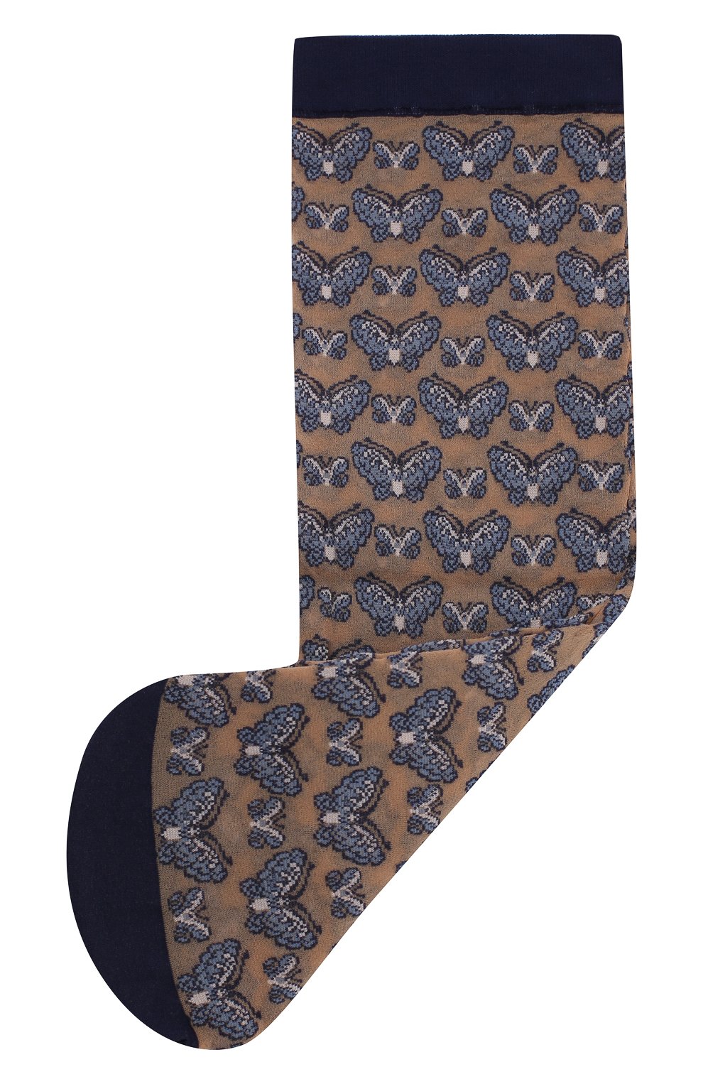 Носки garden tiger so FALKE фиолетового цвета по цене 1580 руб., арт. 41433_19_, фото 1 Носки garden tiger so FALKE, арт. 41433_19_, фото 1