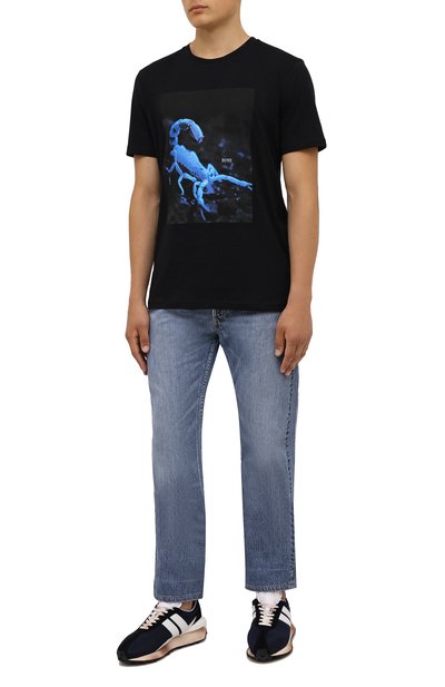 Хлопковая футболка BOSS, арт. 50453648, фото 2