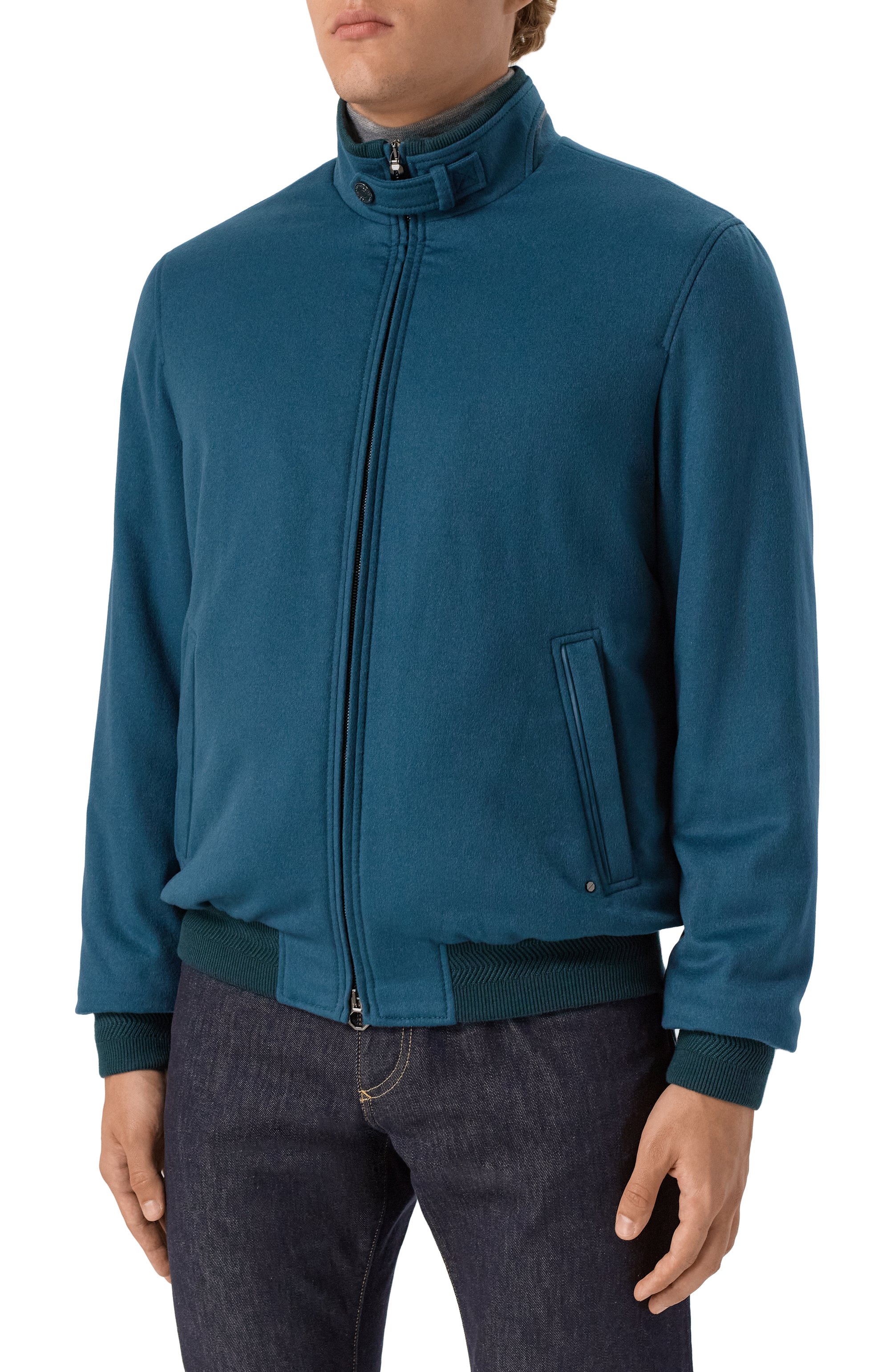 Кашемировый бомбер STEFANO RICCI, арт. MZJ5300010/C0001T, фото 3