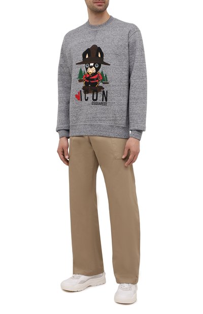 Хлопковый свитшот DSQUARED2, арт. S79GU0047/S25477, фото 2