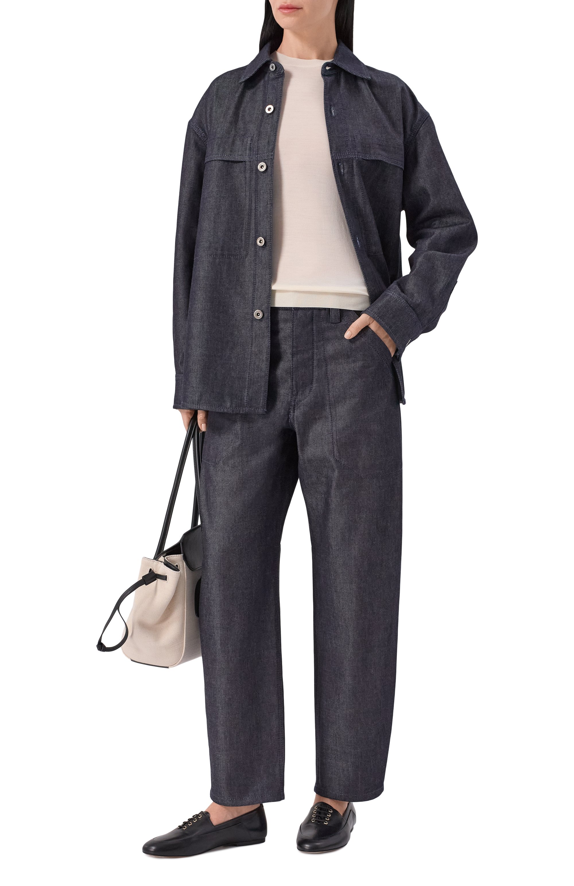 Кожаные лоферы JIL SANDER, арт. J16WR0031/P7689, фото 3