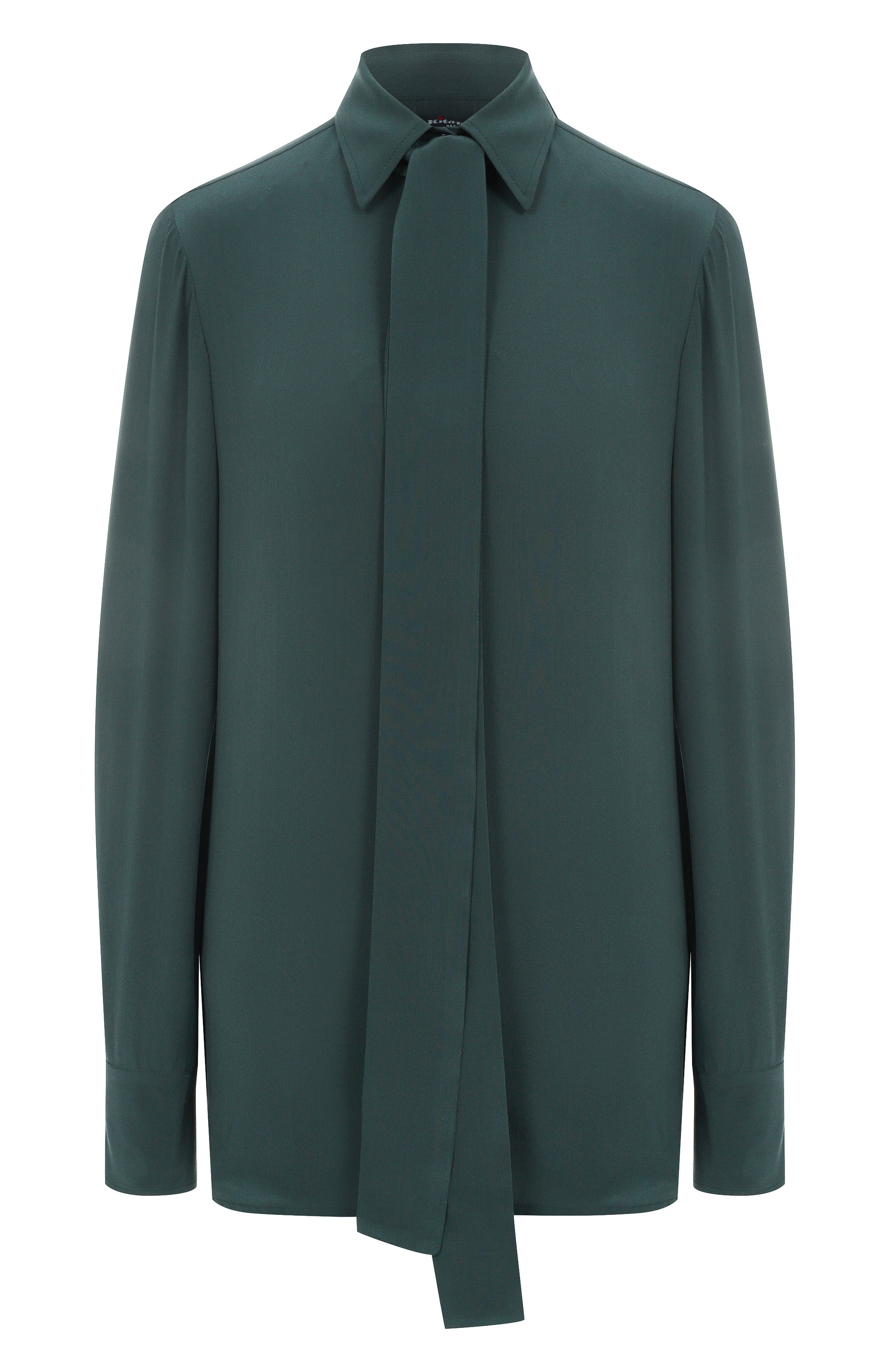 Атласная блузка KITON, арт. D48407, фото 1