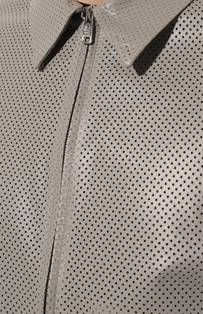 Кожаная куртка PRADA, арт. UPW378-1YI1-F0424, фото 5