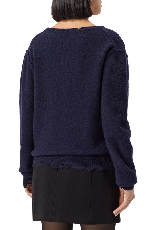 Кашемировый свитер Balenciaga 828163/T4149 Синий  828163/T4149 Фото 4