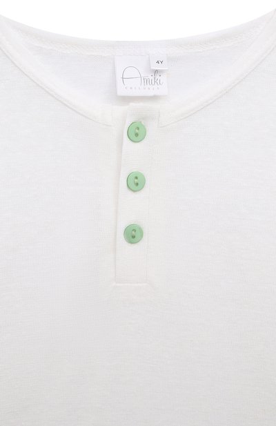Хлопковая пижама AMIKI CHILDREN, арт. LE0, фото 4