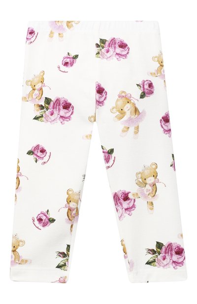 Хлопковые леггинсы MONNALISA, арт. 316404, фото 1