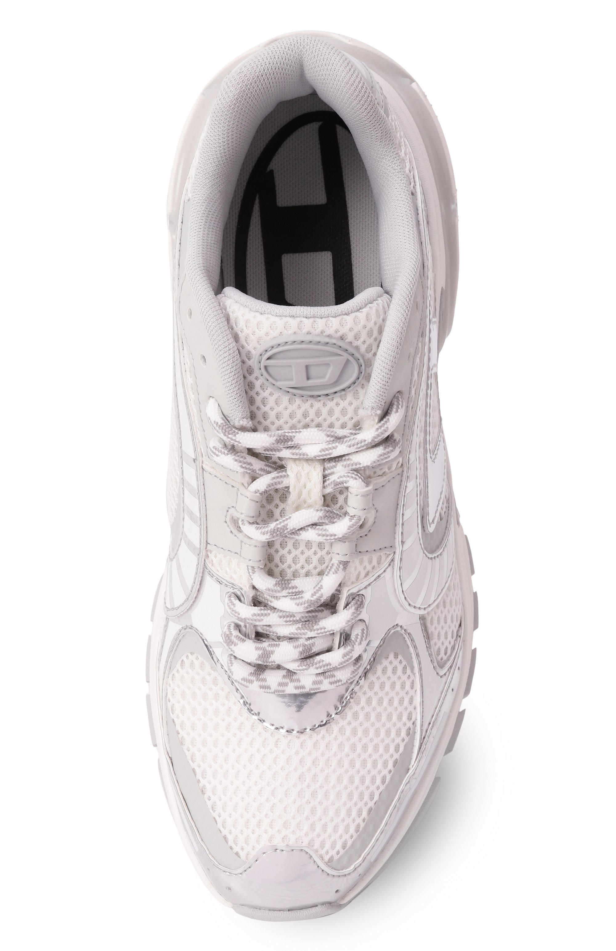 Текстильные кроссовки s-pro-v-dense DIESEL серебряного цвета по цене 33050 руб., арт. Y03594/P8135, фото 6 Текстильные кроссовки s-pro-v-dense DIESEL, арт. Y03594/P8135, фото 6