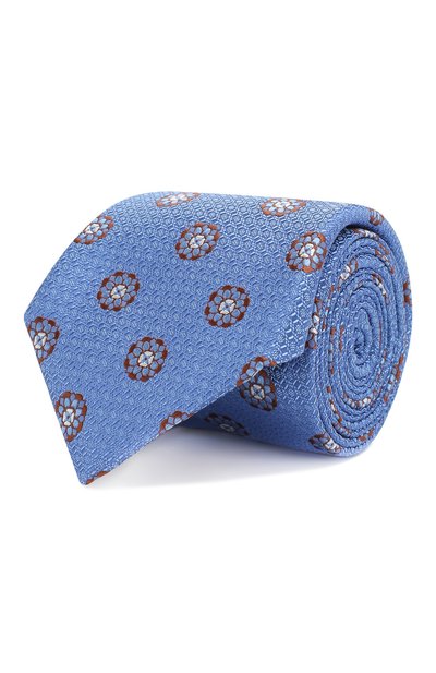 Мужской шелковый галстук CANALI, арт. 18/HJ02038