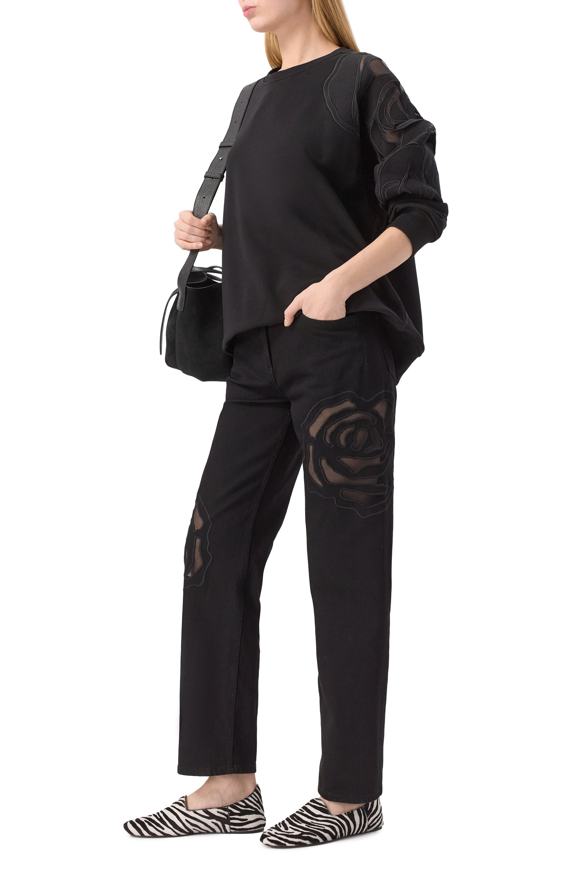 Кожаные лоферы PREMIATA, арт. M7006/P0NY ZEBRA, фото 2