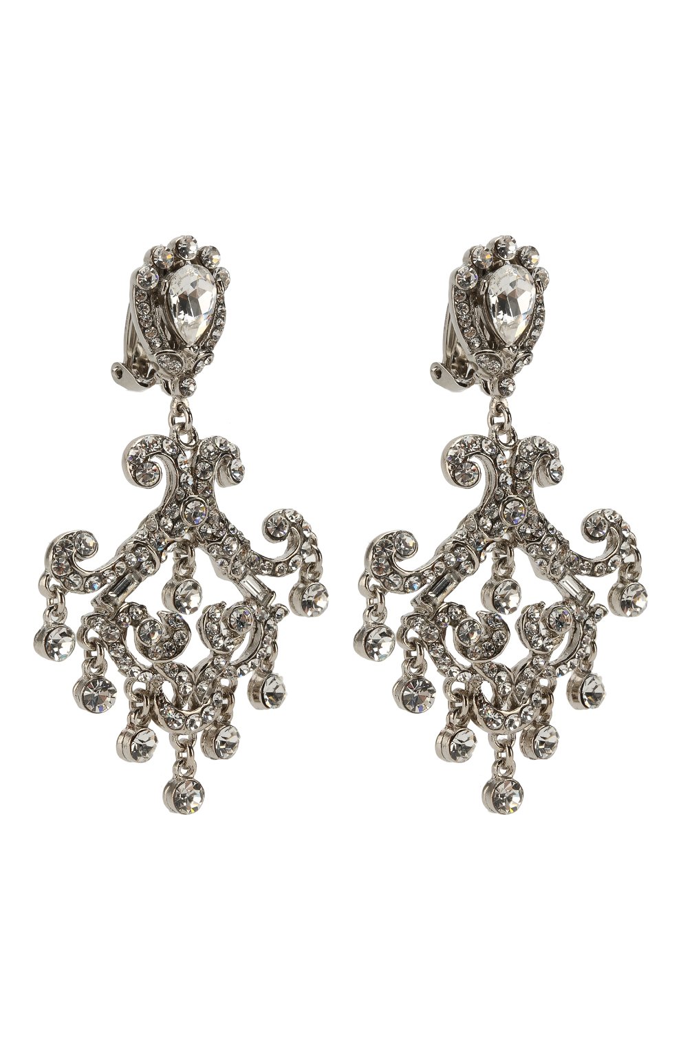 Серьги-клипсы с подвесками и кристаллами swarovski LARISA BARRERA, арт. LE169X, фото 3