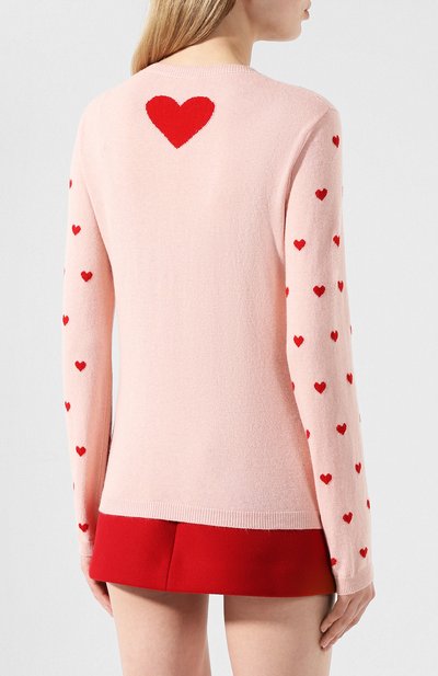 Пуловер из смеси шерсти и вискоз ы REDVALENTINO, арт. SR3KCB15/4F5, фото 4