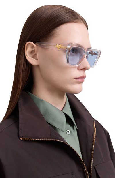 Солнцезащитные очки VINTAGE FRAMES, арт. HEIR TRANSLUCENT/LIGHT BLUE, фото 3