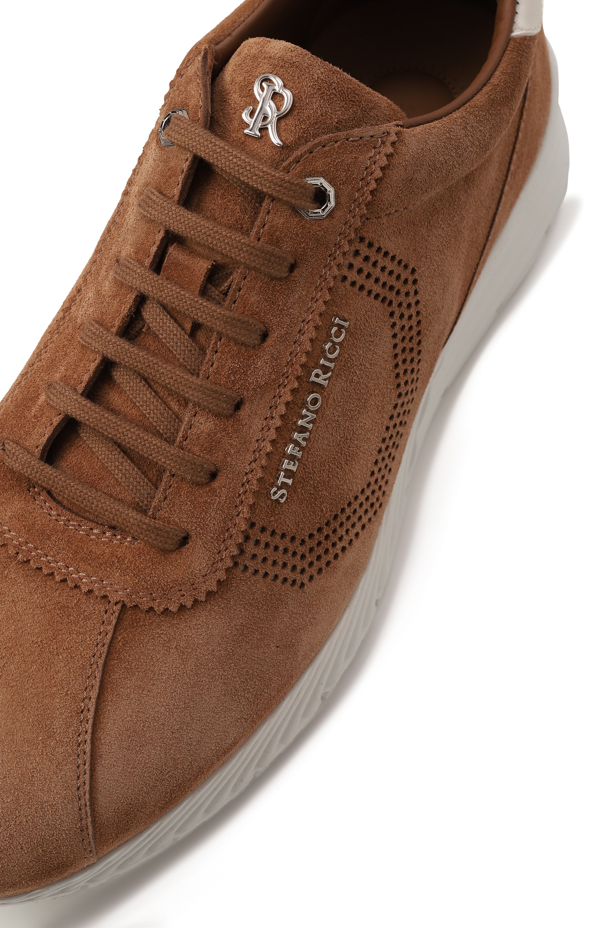 Замшевые кроссовки STEFANO RICCI, арт. UZ689G6574/SDPWY, фото 7