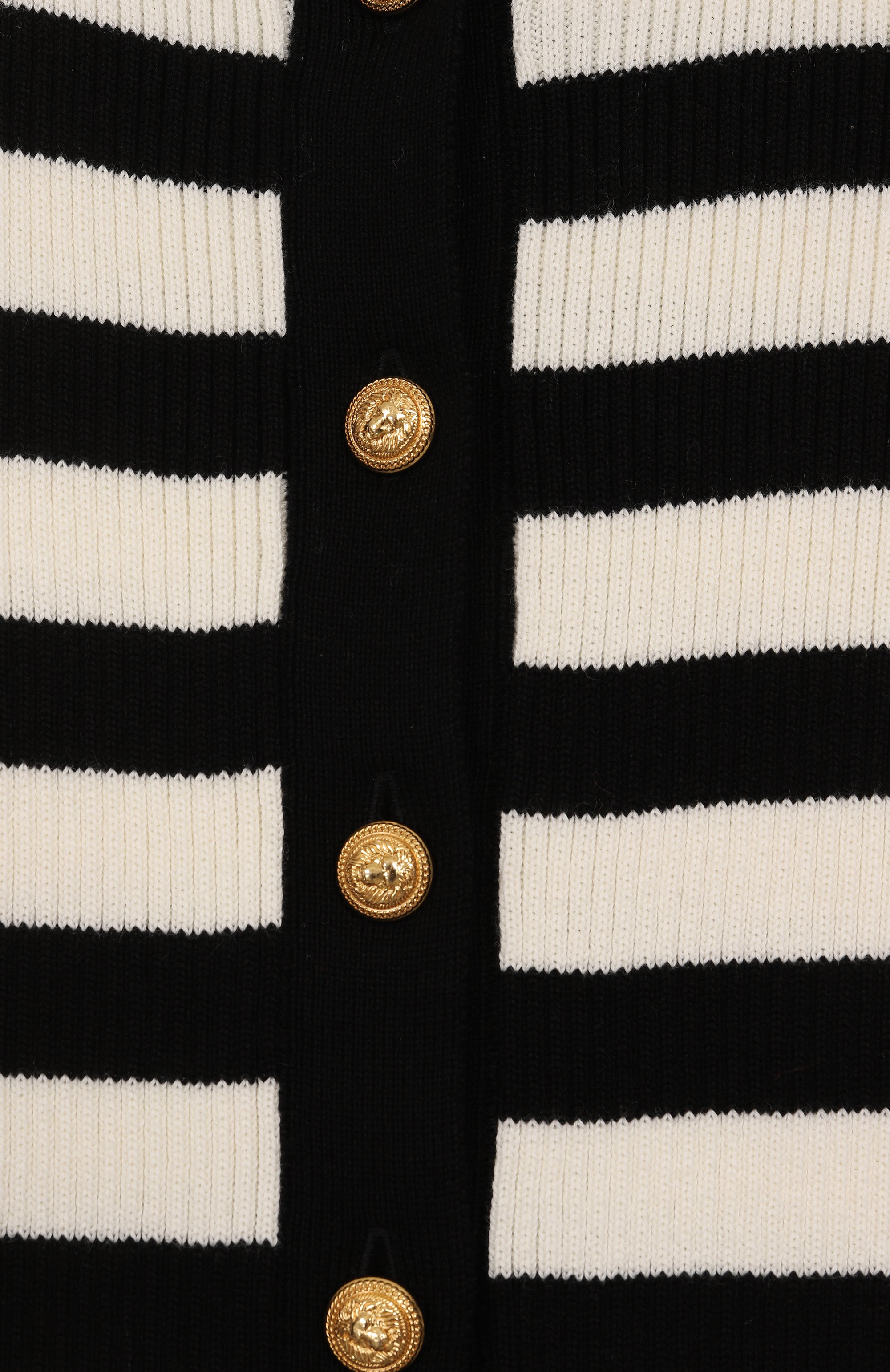 Кардиган из шерсти и хлопка BALMAIN, арт. BX9A30, фото 3