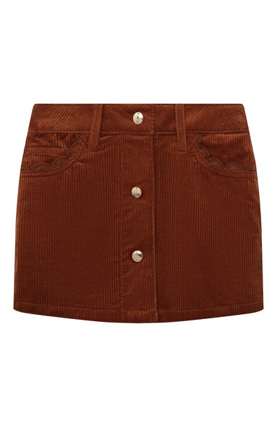 Вельветовая юбка CHLOÉ, арт. C13291/2A-5A, фото 1