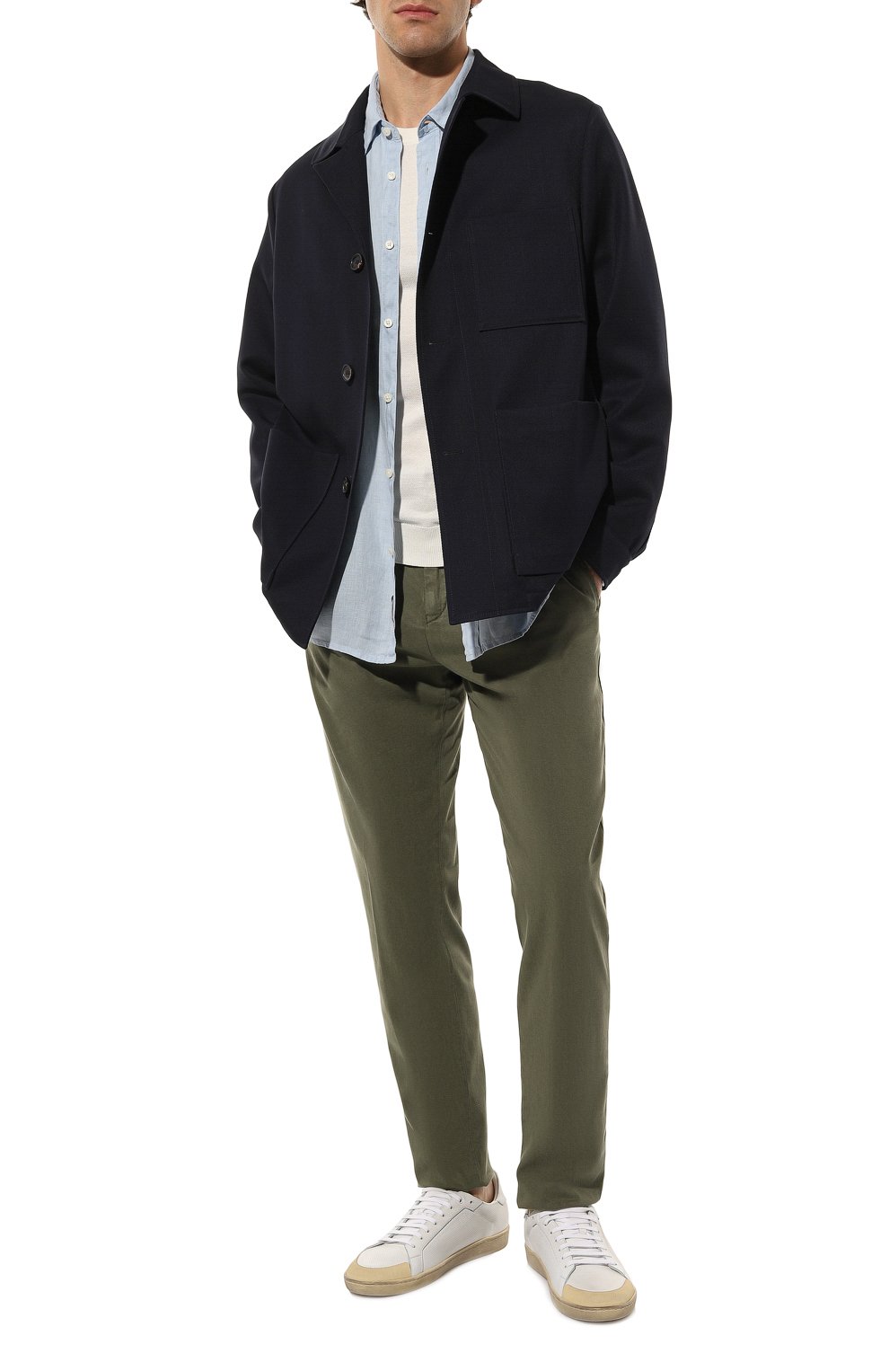 Брюки из лиоцелла KITON, арт. UP1LACJ0736B, фото 2