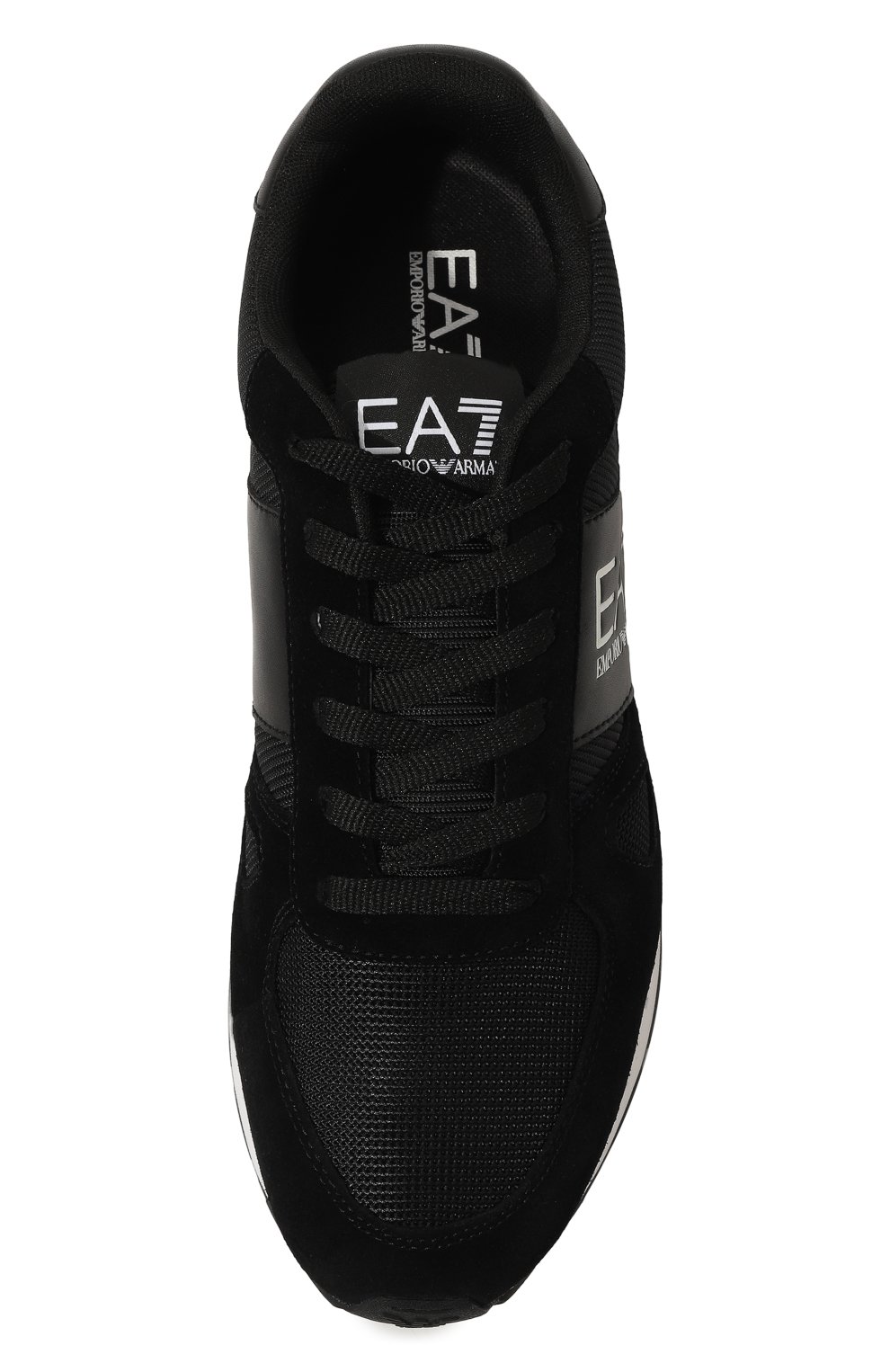 Комбинированные кроссовки EA7 черного цвета по цене 24850 руб., арт. X8X151/XK354, фото 6 Комбинированные кроссовки EA7, арт. X8X151/XK354, фото 6