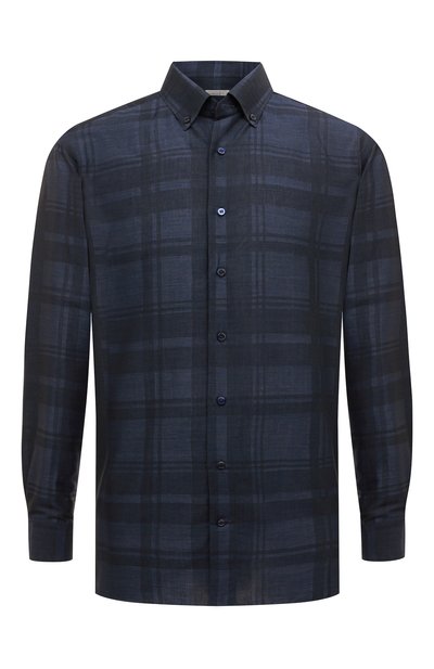 Мужская рубашка изо льна и хлопка ZILLI, арт. MFX-21094-599/ZS110