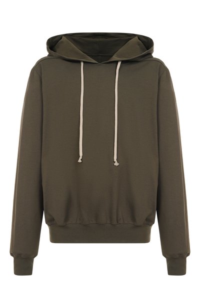 Мужской хлопковое худи RICK OWENS, арт. RU02E1281/BA