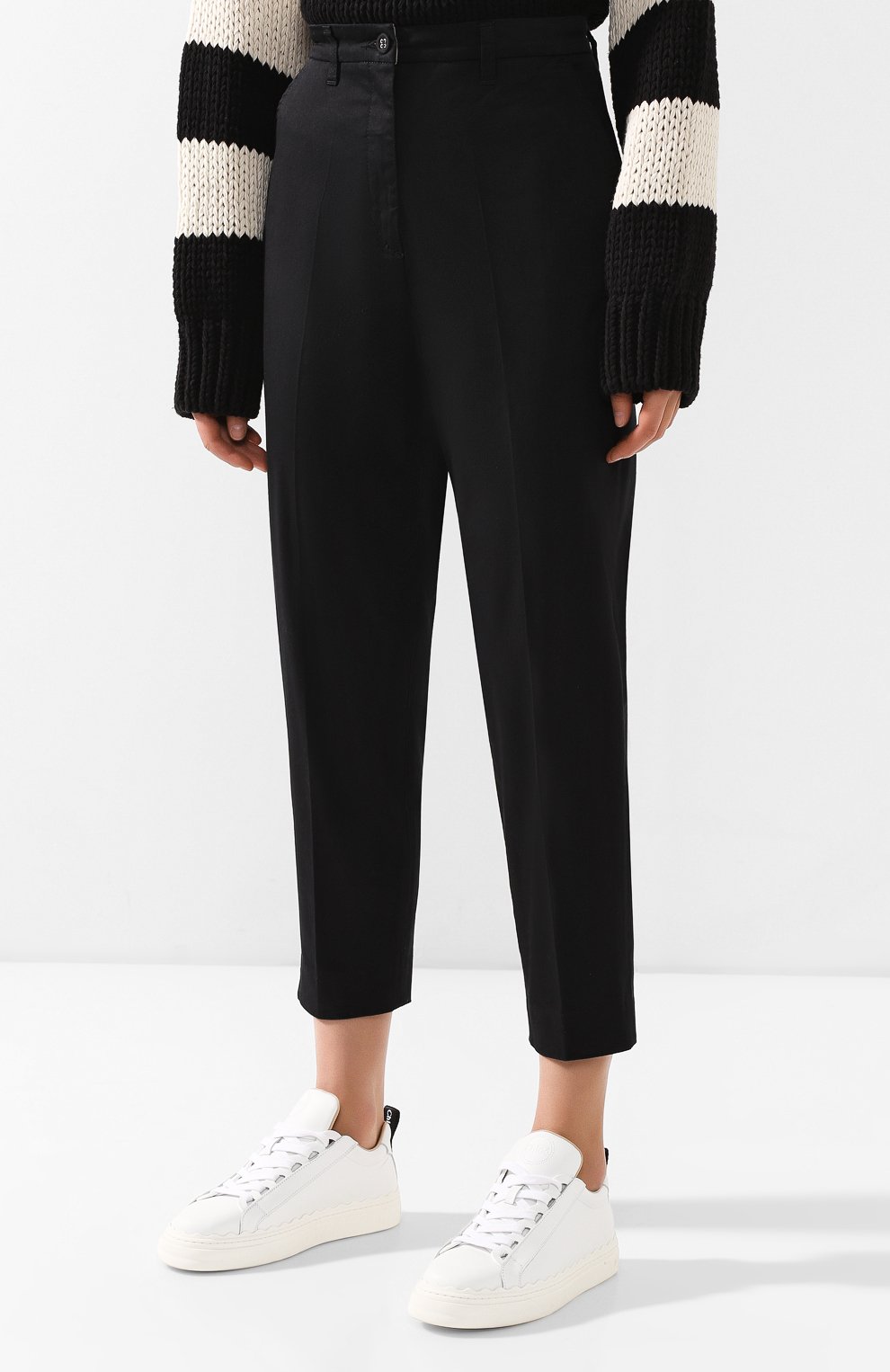 Хлопковые брюки TWO WOMEN IN THE WORLD, арт. LAUREN/UWZLN, фото 3