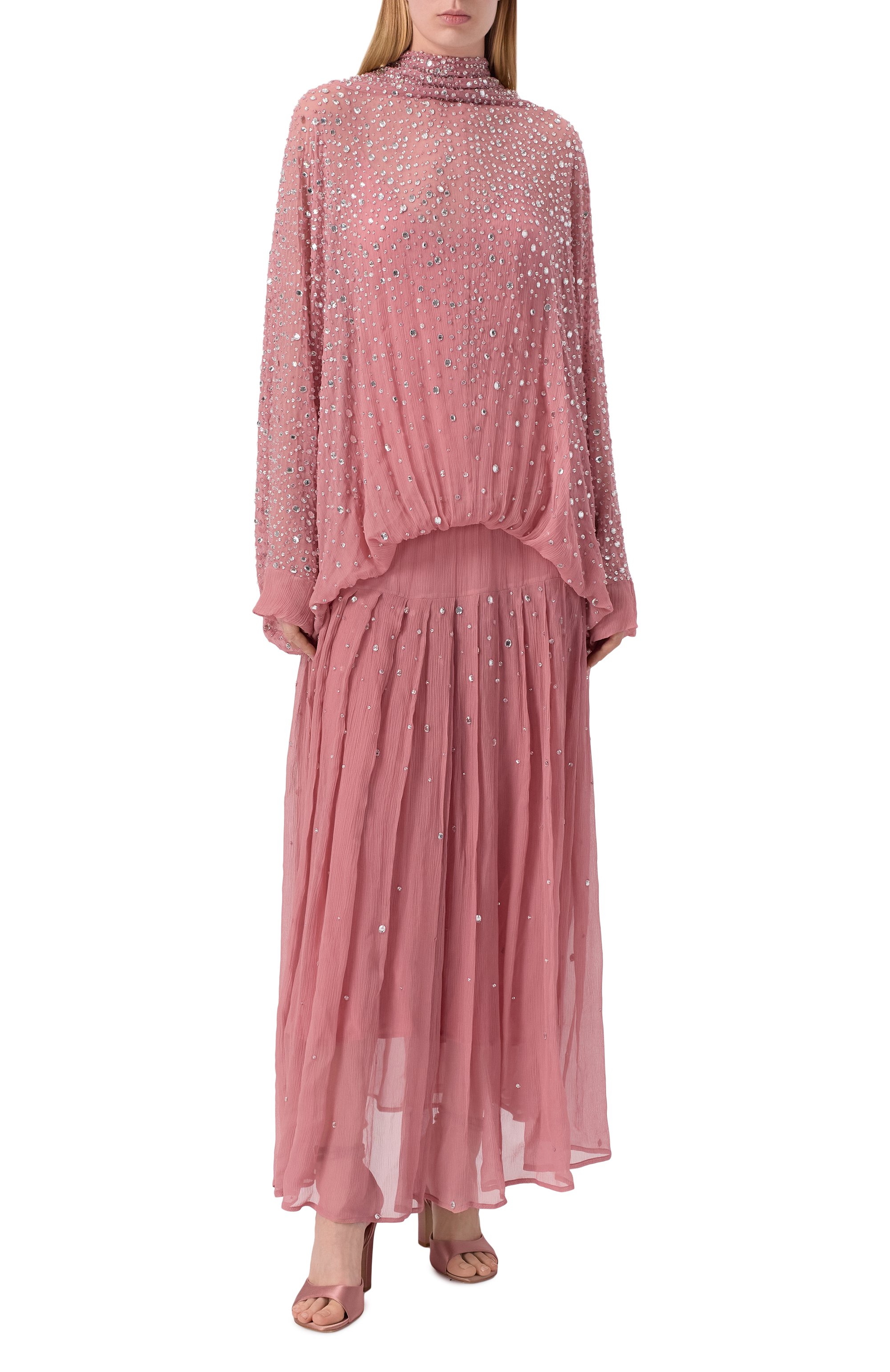 Шелковое платье ALBUS LUMEN, арт. AL.RT25.007.DRESS_SET, фото 3