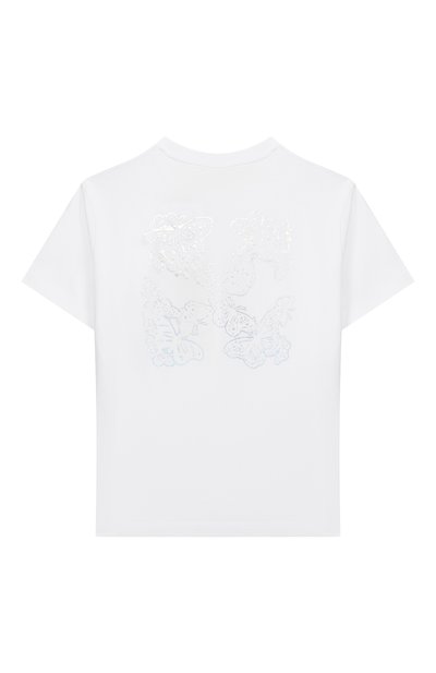 Хлопковая футболка OFF-WHITE, арт. 0GAA001S26JER002, фото 2