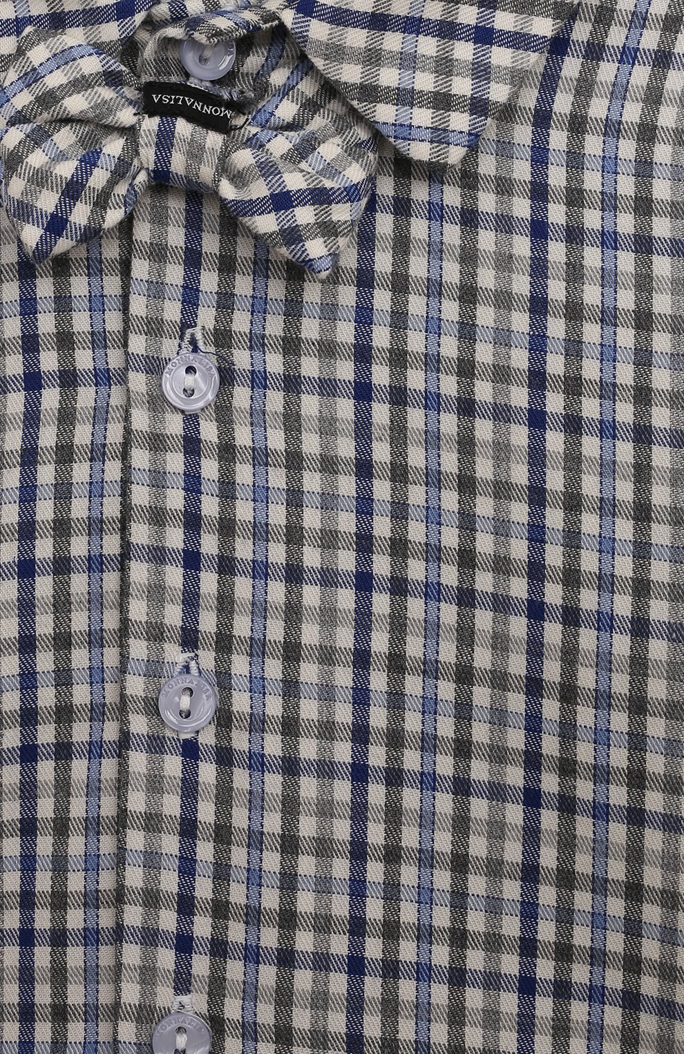 Хлопковая рубашка MONNALISA, арт. 28D300., фото 3