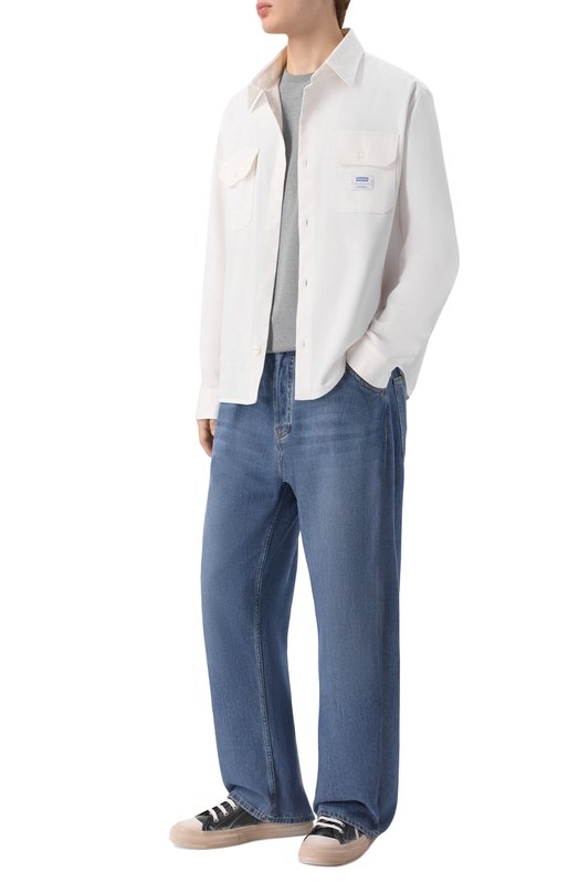 Футболка изо льна и хлопка White Sand 26SU40/657 Серый  26SU40/657 Фото 2