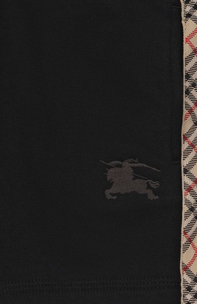 Хлопковые шорты BURBERRY, арт. 8108858, фото 3