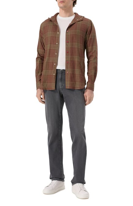 Мужская льняная рубашка KITON, арт. UMCMARH0926910