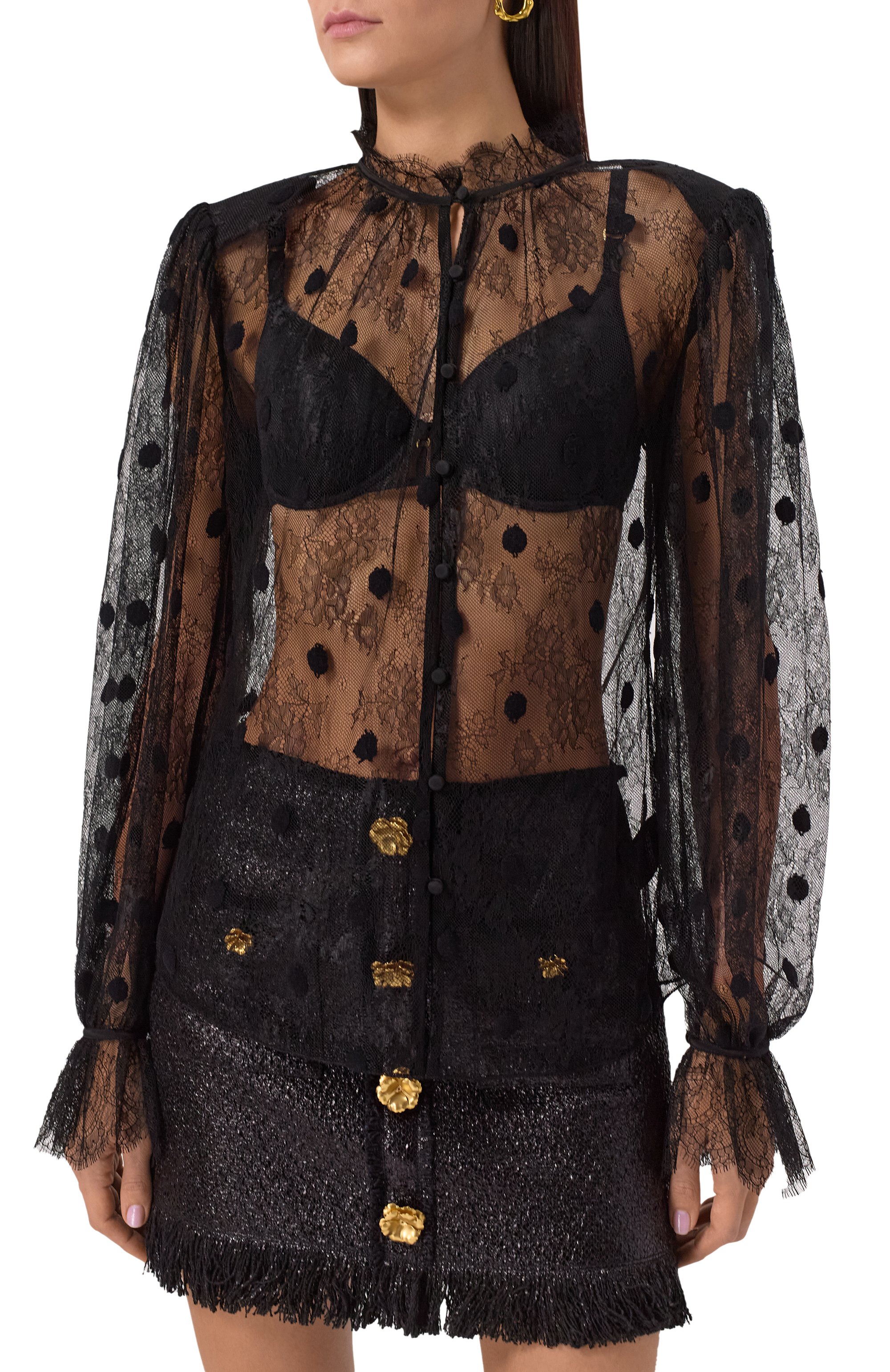 Шелковая блузка GOOROO, арт. BL011-2001-900-SS25, фото 3