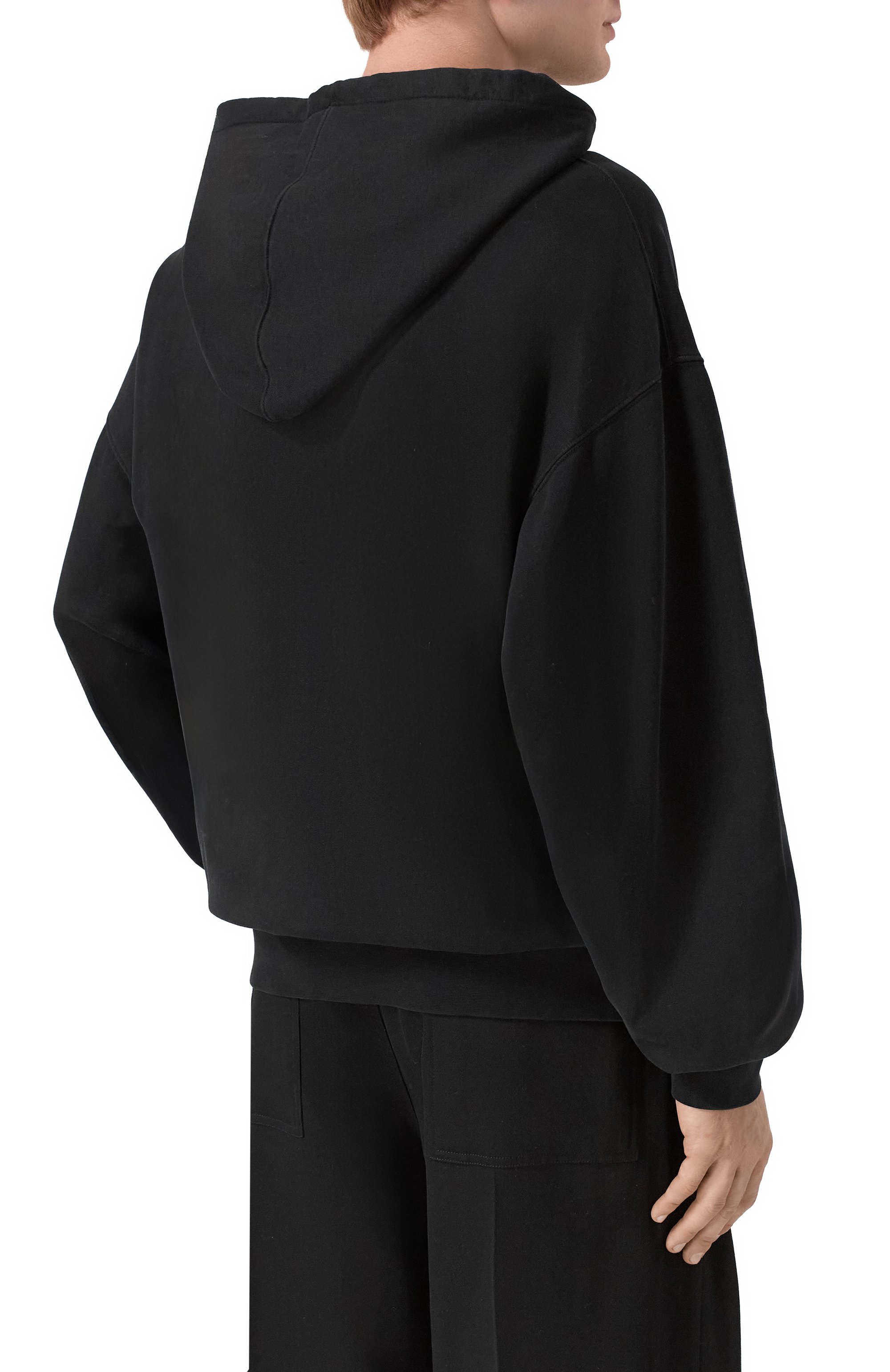 Хлопковое худи ANN DEMEULEMEESTER, арт. B0013817/FA185, фото 4