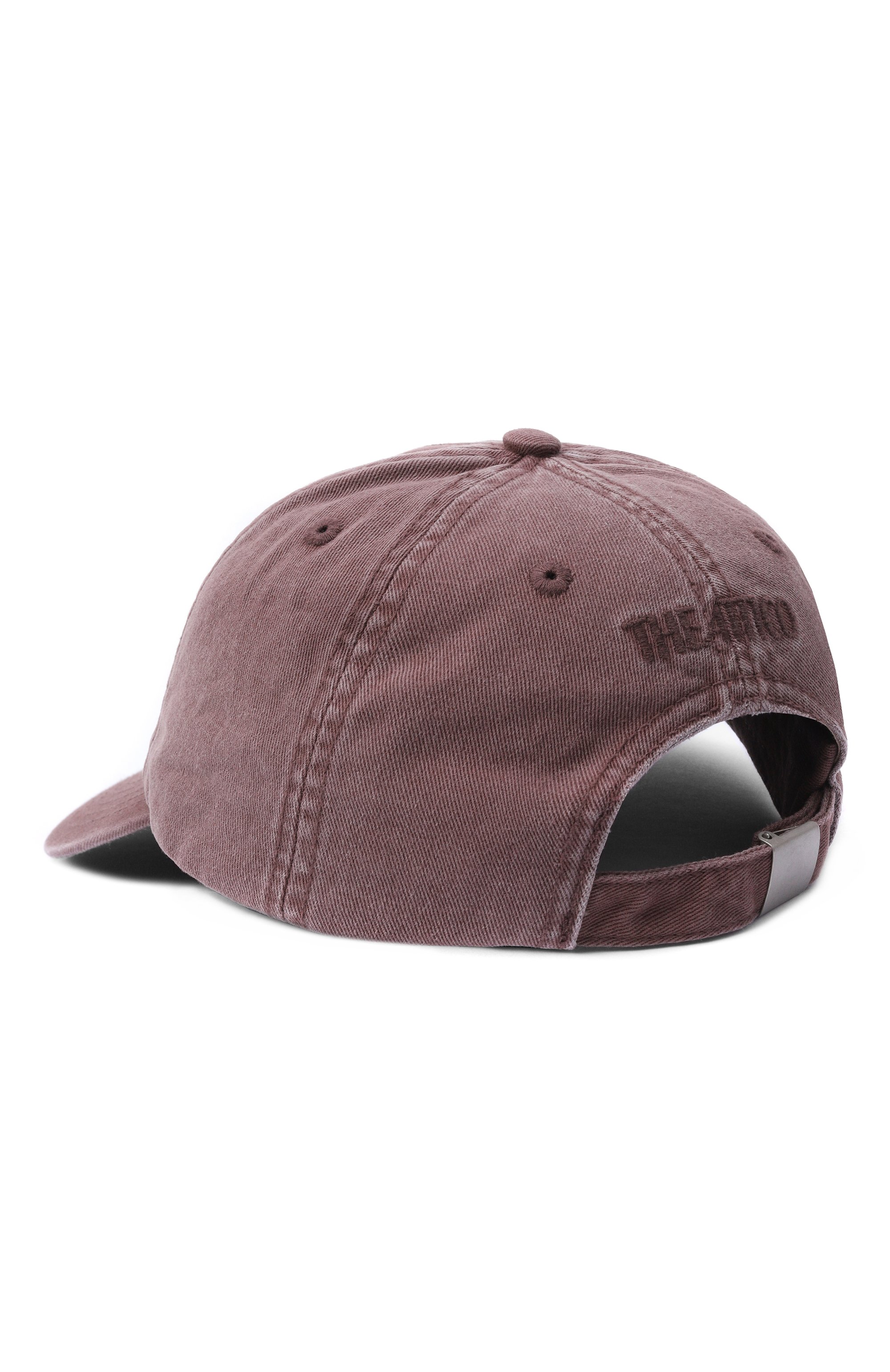 Хлопковая бейсболка THE ATTICO коричневого цвета по цене 28600 руб., арт. 260WAC00041/CCC131EM, фото 2 Хлопковая бейсболка THE ATTICO, арт. 260WAC00041/CCC131EM, фото 2