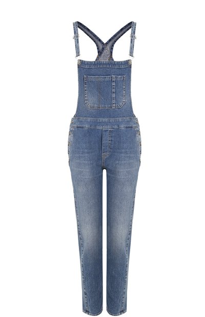 Женский джисновый комбинезон с потертостями 7 FOR ALL MANKIND, арт. SCRK730CI