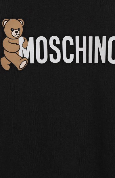 Хлопковый свитшот MOSCHINO, арт. HPF08V/LCA83/10-14, фото 3