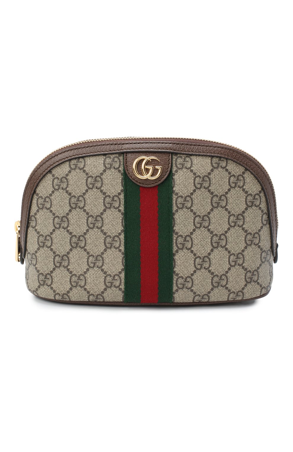 Косметичка GUCCI бежевого цвета по цене 56160 руб., арт. 625551/96IWG, фото 1 Косметичка GUCCI, арт. 625551/96IWG, фото 1