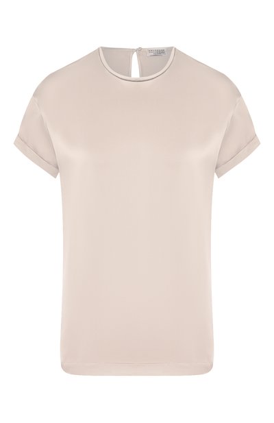 Женский шелковый топ BRUNELLO CUCINELLI, арт. M0C59DE310
