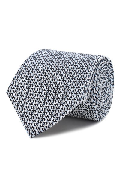 Мужской шелковый галстук CANALI, арт. 18/HJ02150