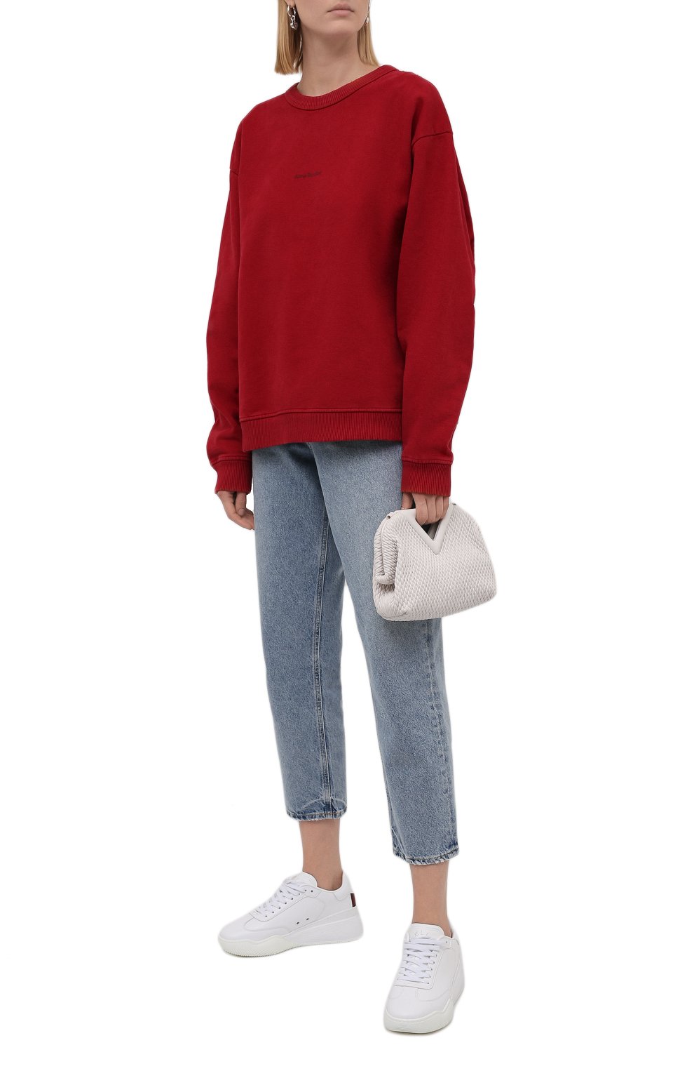 Хлопковый свитшот ACNE STUDIOS, арт. AI0067, фото 2